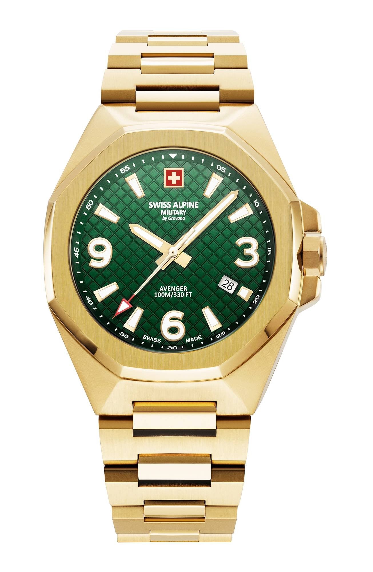 Swiss Alpine Military Herren Armbanduhr 42 mm Avenger 7005.1114
