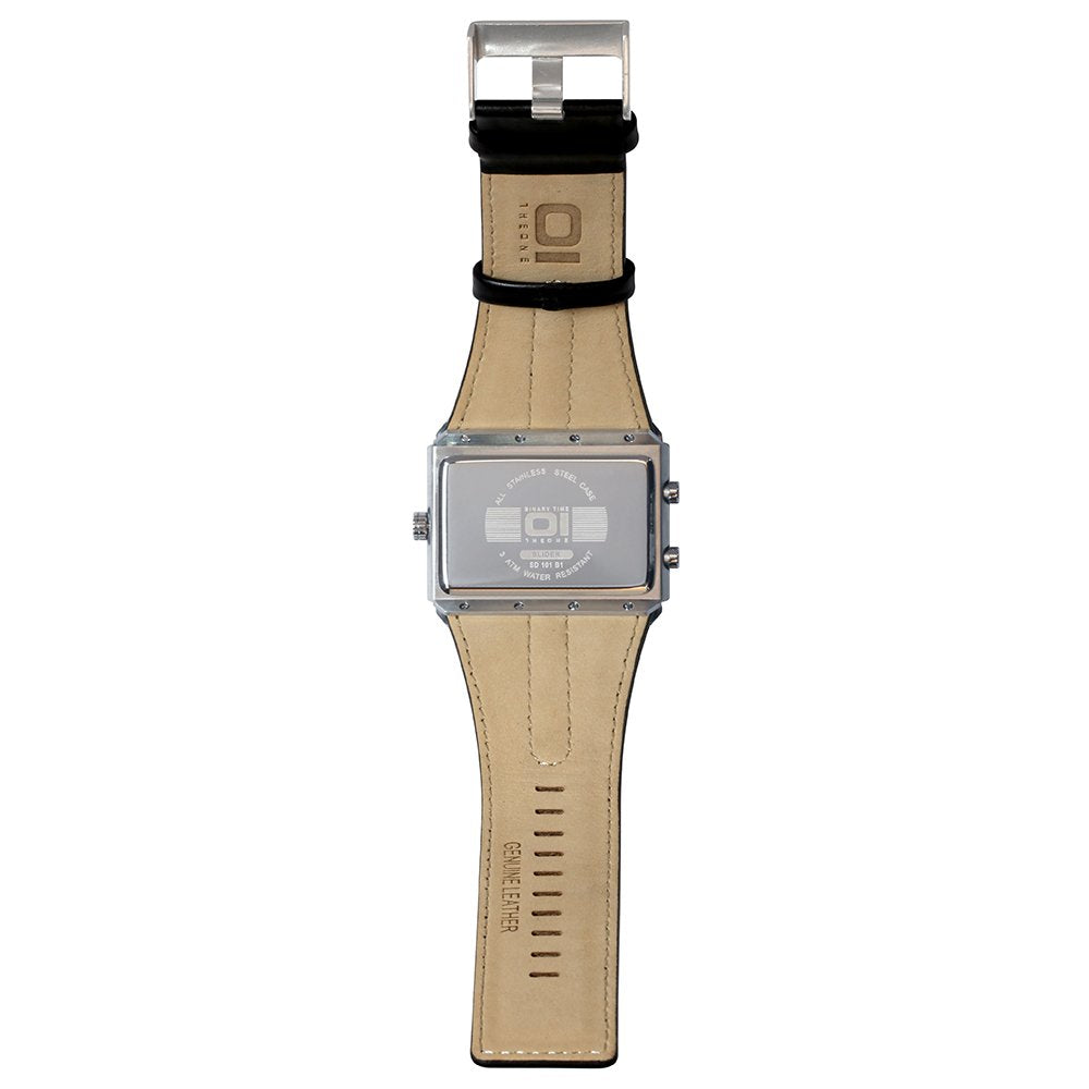 THE ONE Uhr Herren Binär-Armbanduhr Slider Watch SD101B1