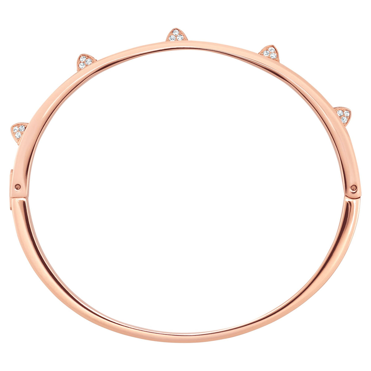 Swarovski Armreif Damen Dextera Weiß Roségoldfarben 5098834