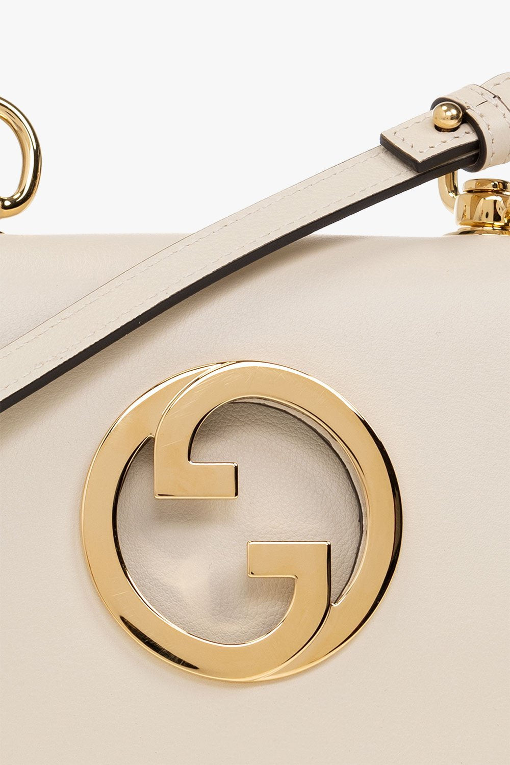 Gucci Handtasche Damen Blondie Mini Schultertasche Creme