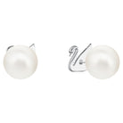 Swarovski Ohrringe Damen Iconic Swan Weiß Silberfarben 5416591