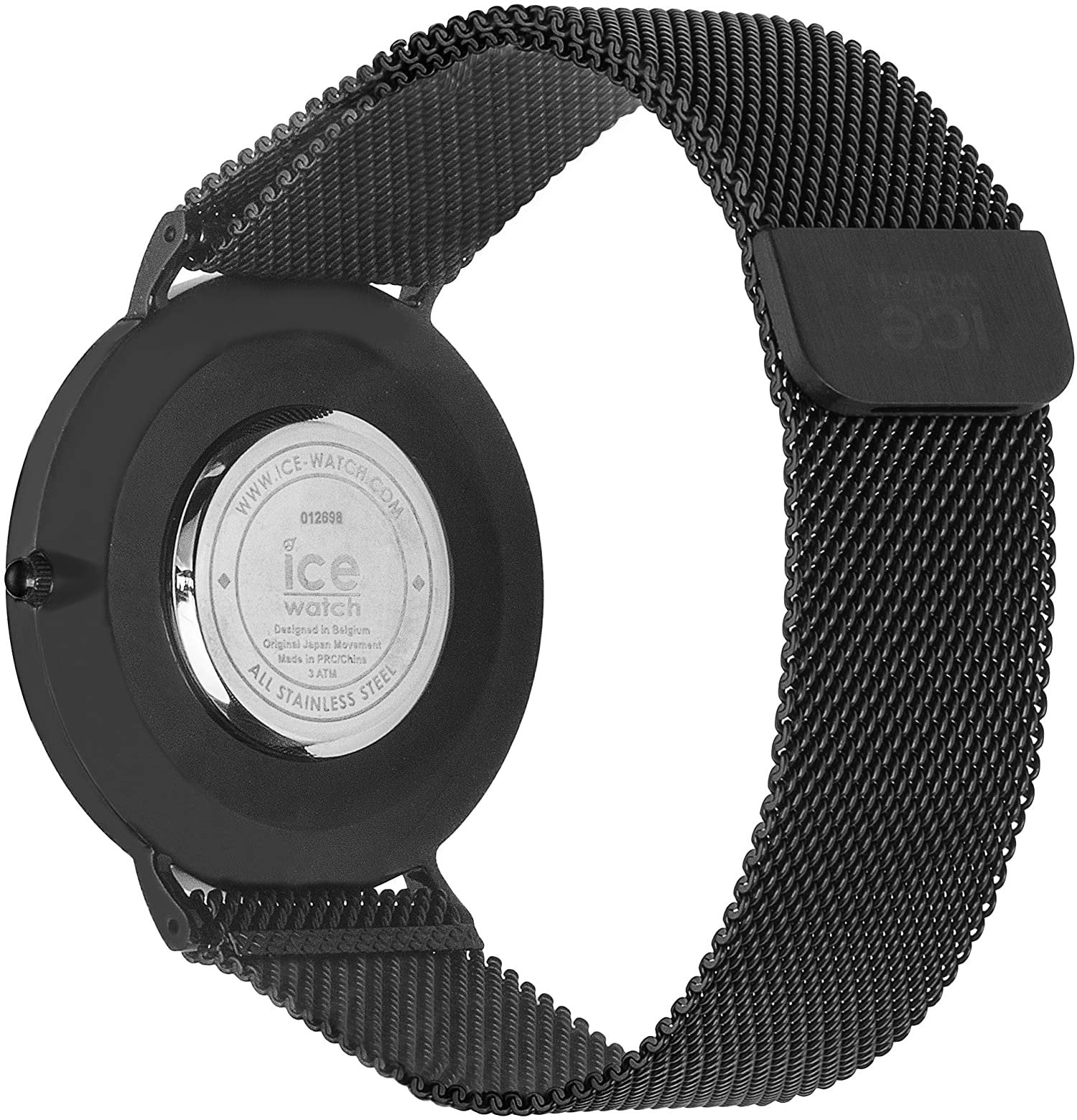 Ice-Watch Männer Analog Quarz Uhr mit Edelstahl Armband 012698