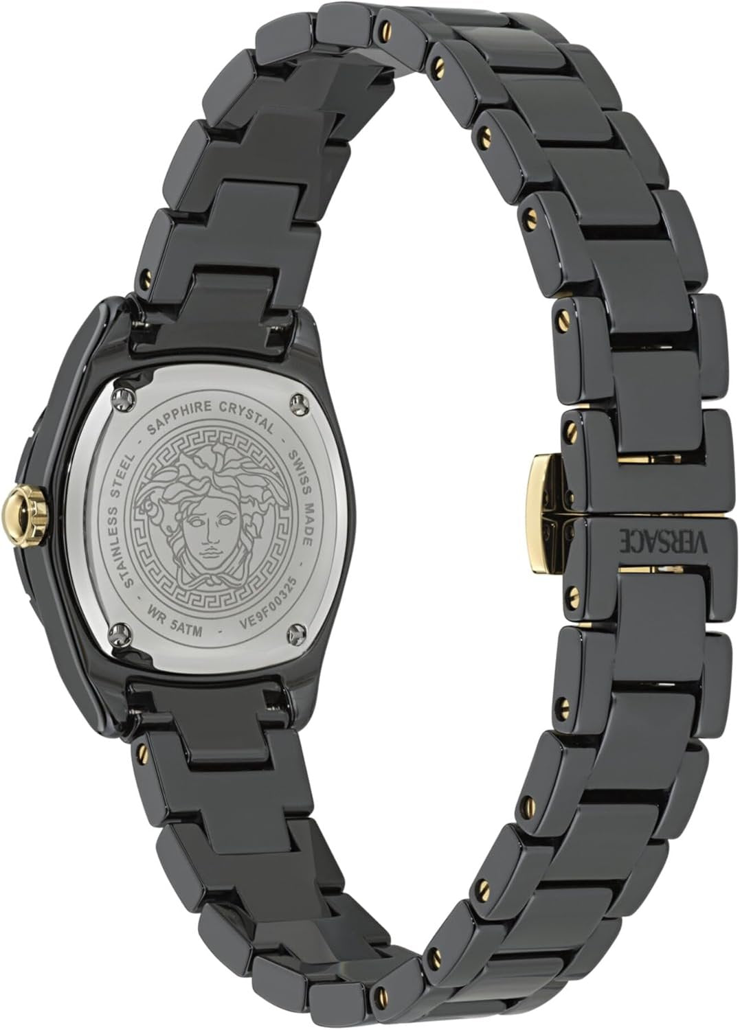 Versace Damen Analog Quarz Armbanduhr DV One Diamond
