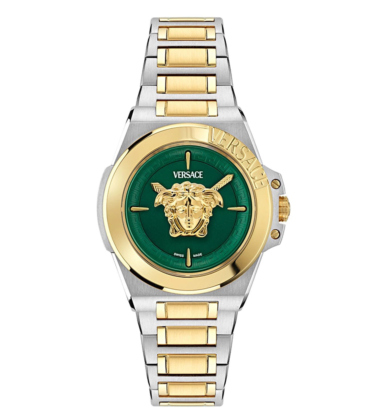 Versace Uhr Damen Hera VE8D00524 Grün/Stahl