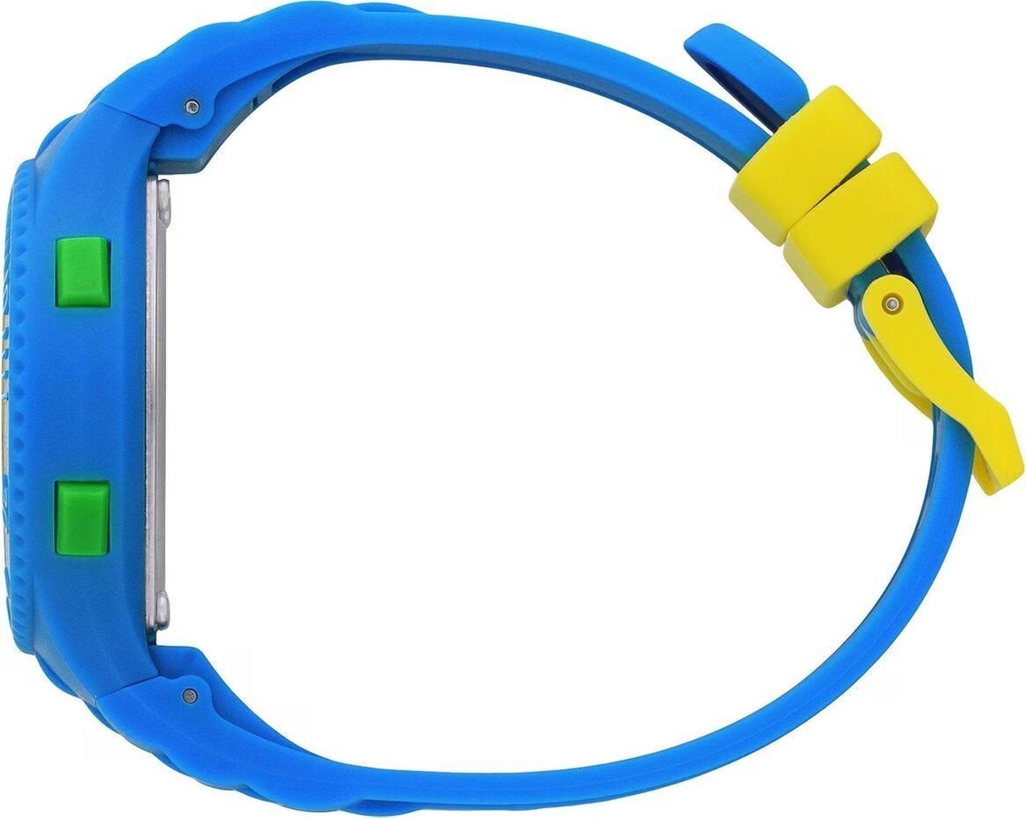 Ice-Watch Digitaluhr Damen ICE digit Blue yellow green Small blau gelb grün 021615
