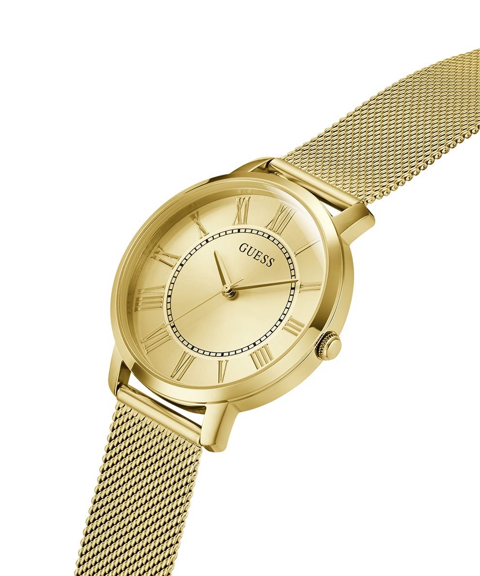 Guess Herren Armbanduhr gold KING GW0832G1