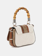 Guess Handtasche Damen Kerima Bamboo Handle Natural HWAG9337780NLL