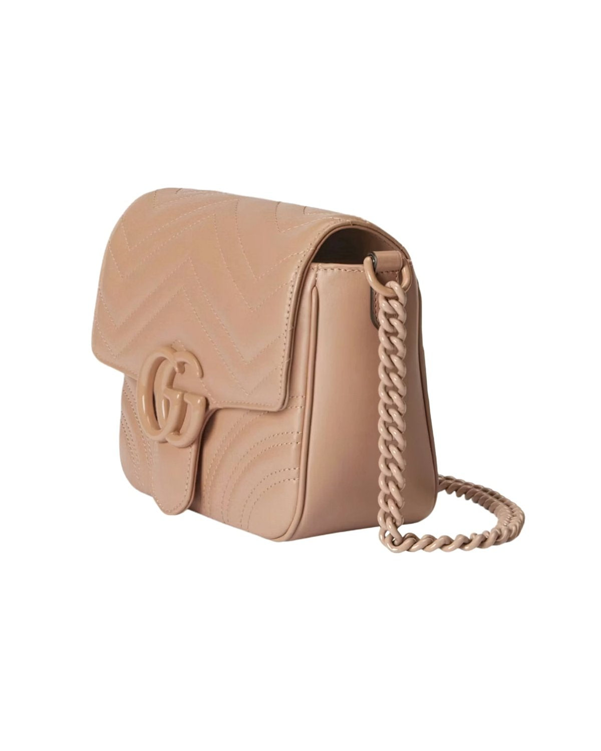 Gucci Umhängetasche Damen GG Marmont Rosébeige 826099-AAET7-2754