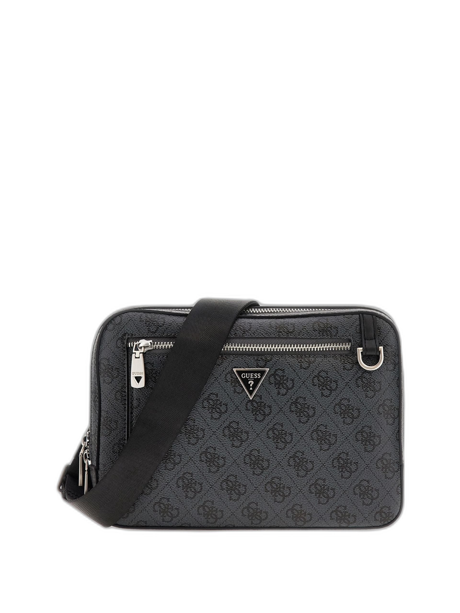 Guess Umhängetasche Herren Vezzola Eco Smart Blau HMEVZLP3398BLA
