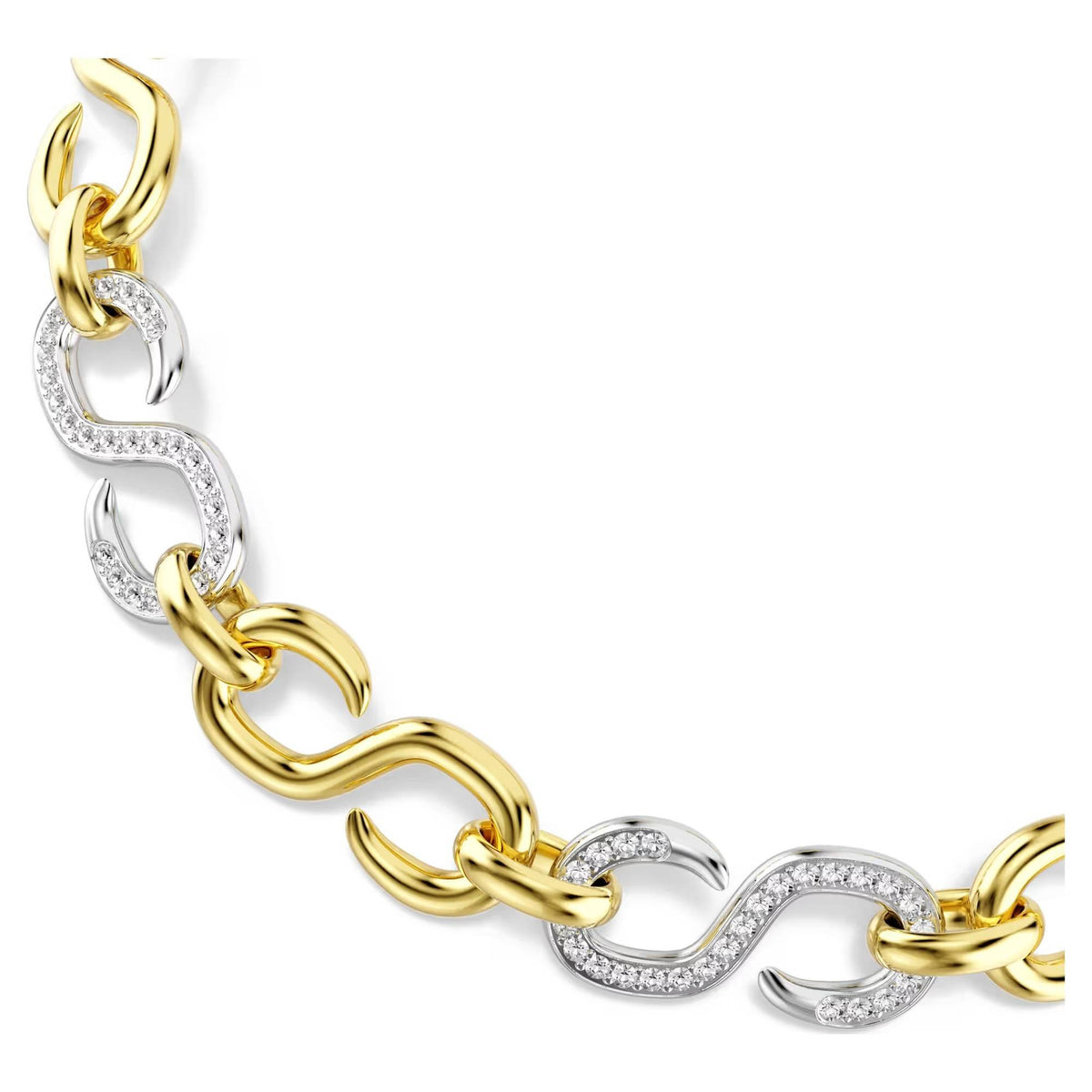 Swarovski Halskette Unisex Dextera Rundschliff Weiss 5741795