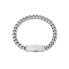 Aston Martin Armband Herren AML ICON Edelstahl Silber MJIUF5BL2
