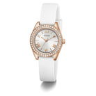 Guess Armbanduhr Damen Mini Luna Roségold/Weiß GW1000L3