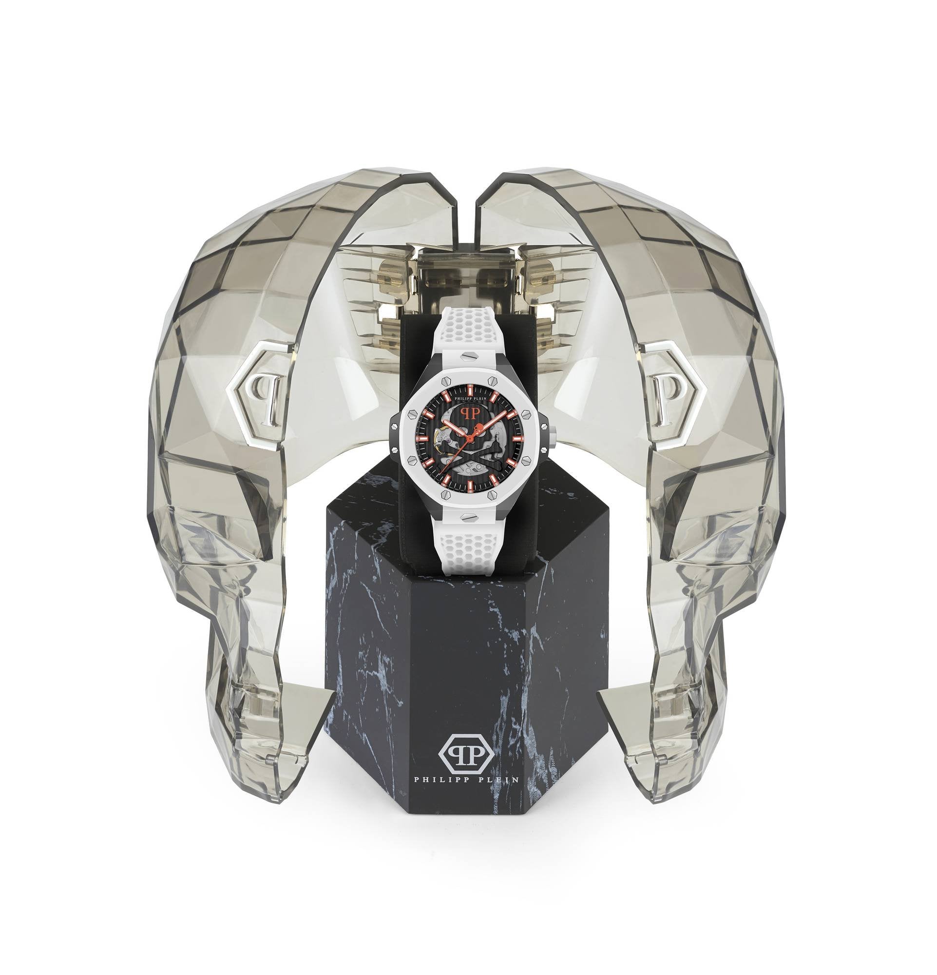 Philipp Plein Automatik Herrenuhr Plein $keleton Royal