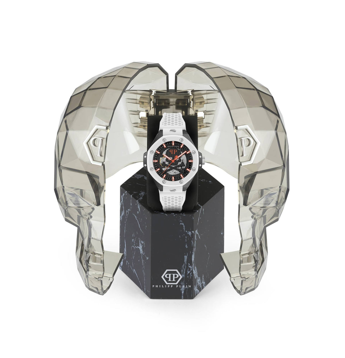 Philipp Plein Automatik Herrenuhr Plein $keleton Royal