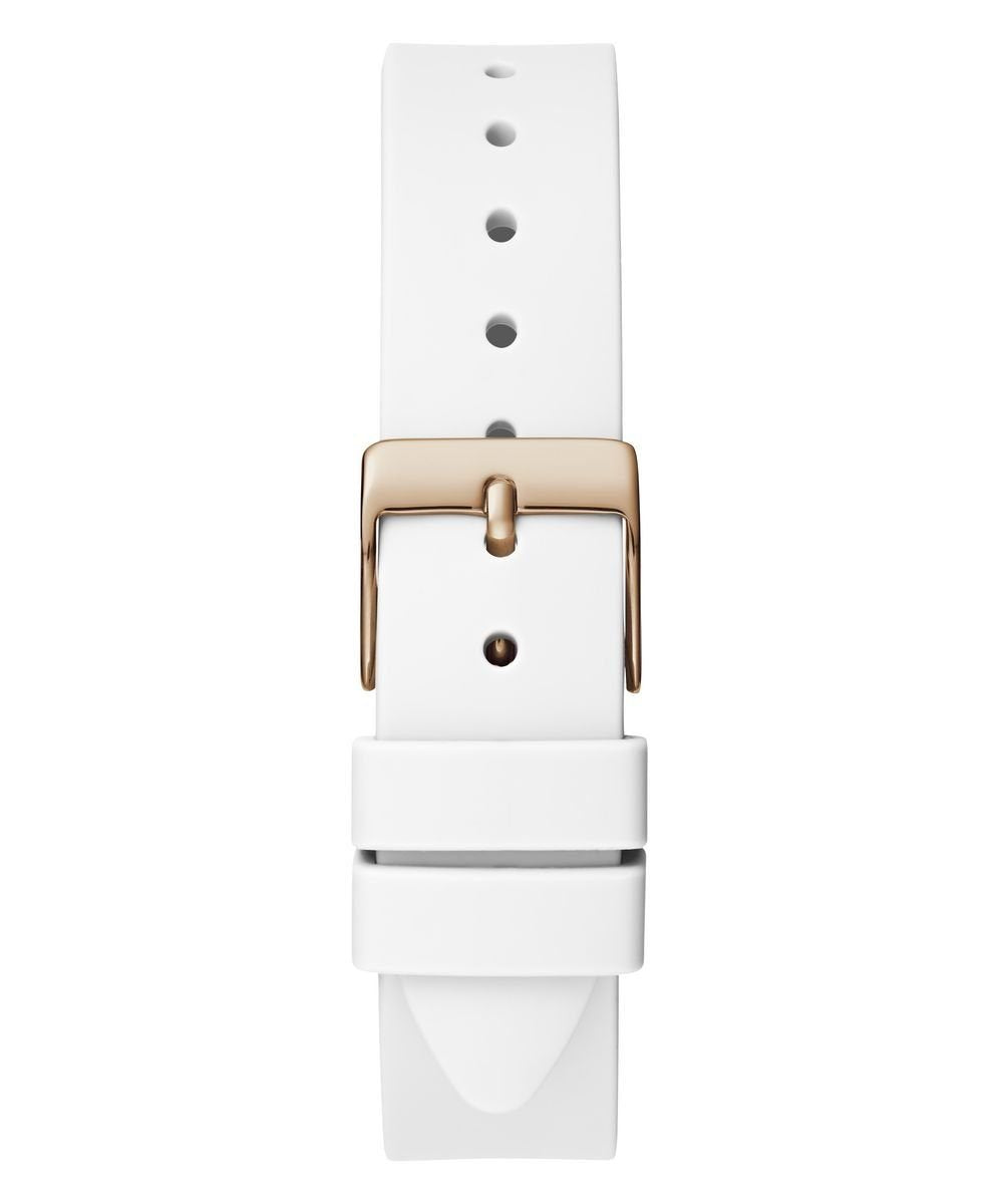 Guess Damen Armbanduhr MINI WONDERLUST weiß, roségold 34 mm GW0678L4