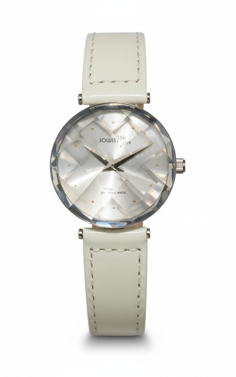 Jowissa Damen Armbanduhr Cubic Zirconia Weiß J5.102.S