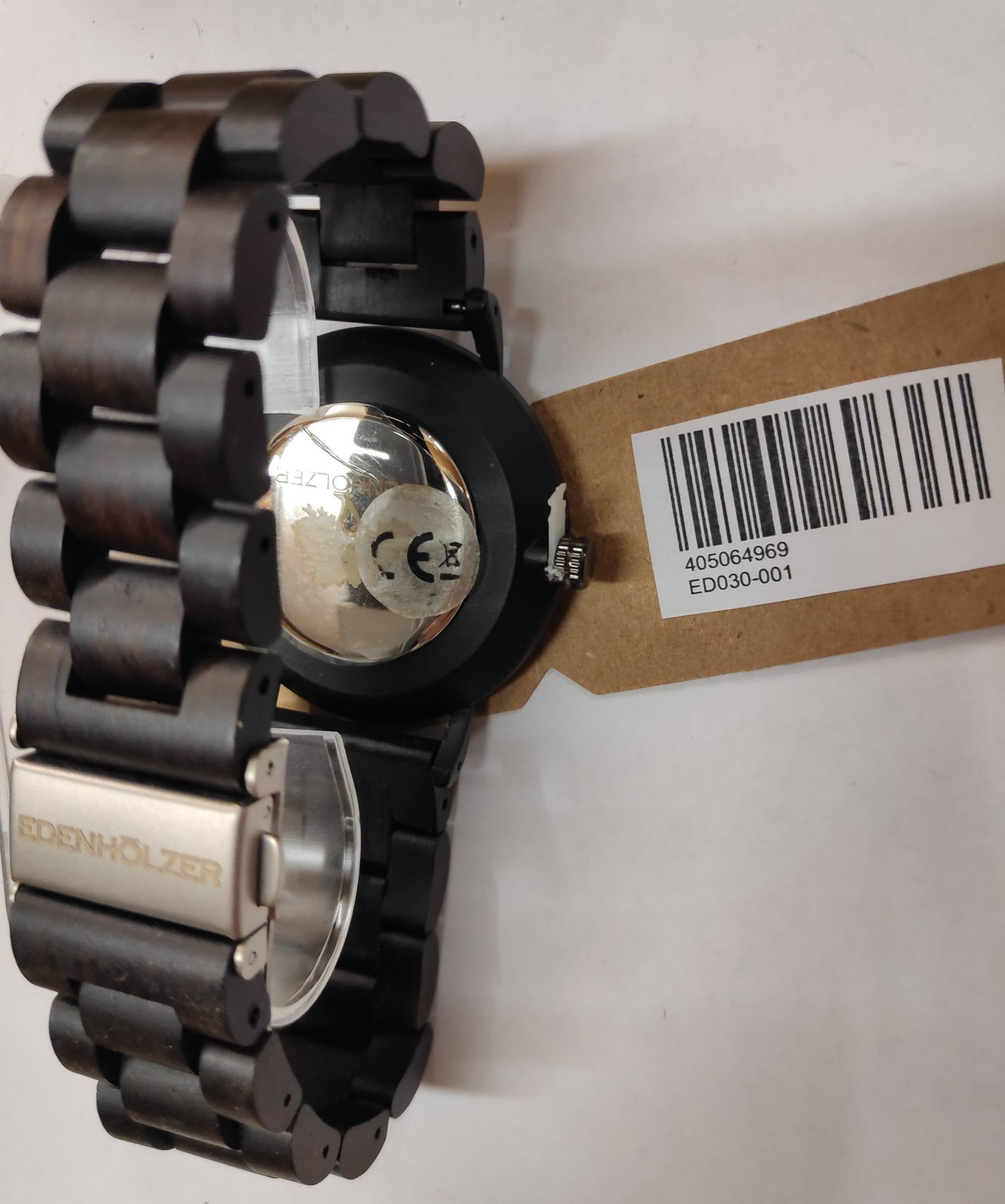 Edenhölzer Herren Damen Armbanduhr Holzarmband Hardlex Mustigue