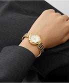 Guess Armbanduhr Damen Clara Gold GW0930L2
