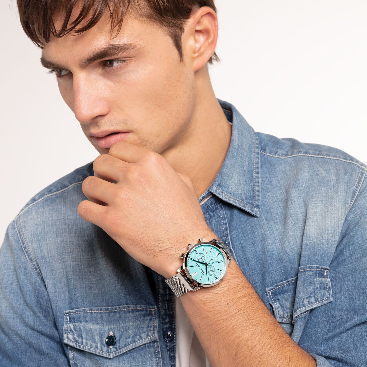 Thomas Sabo Herrenuhr  WA0366-201-215-42 MM