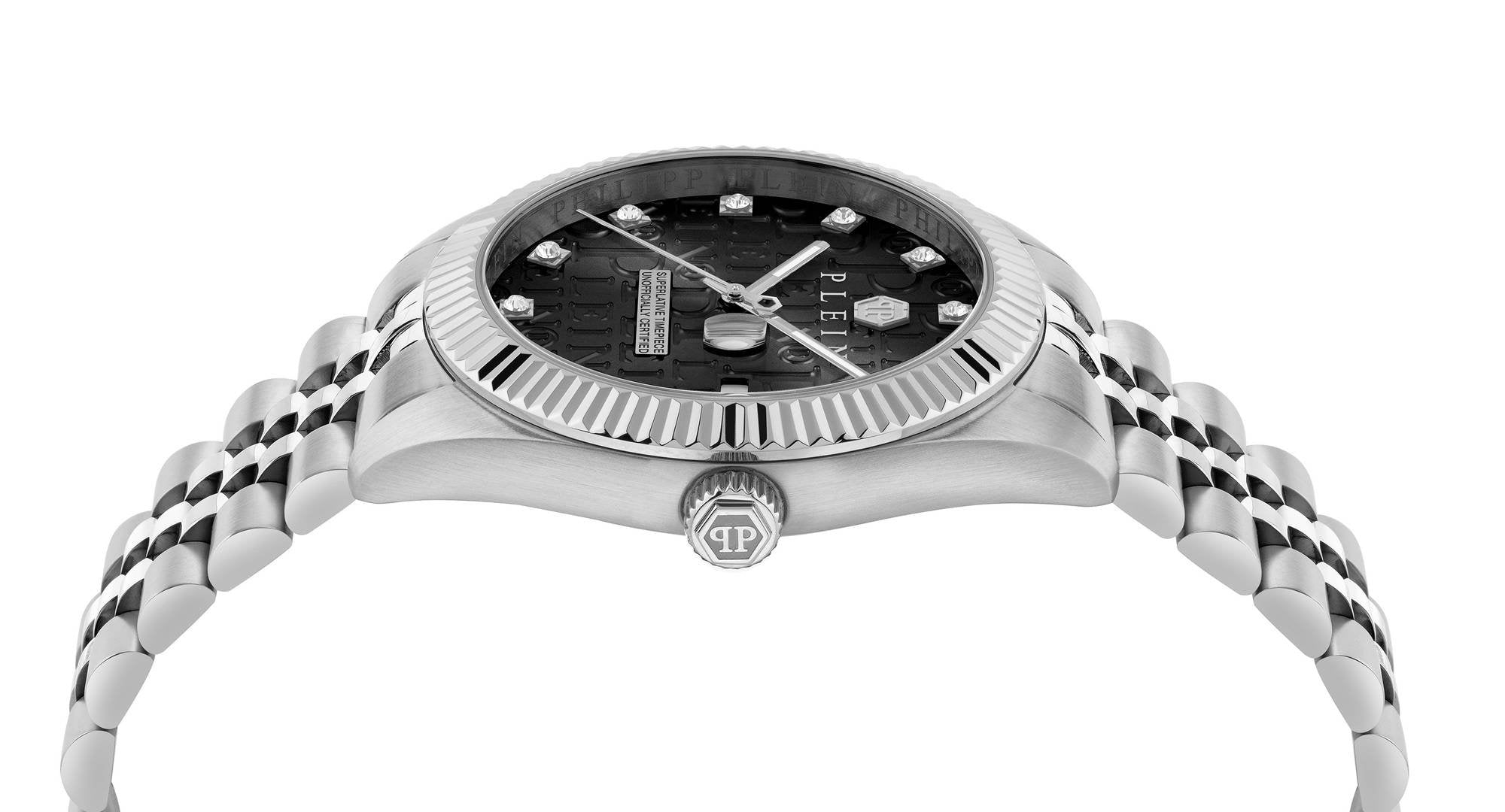 Philipp Plein Herrenuhr Date Superlative