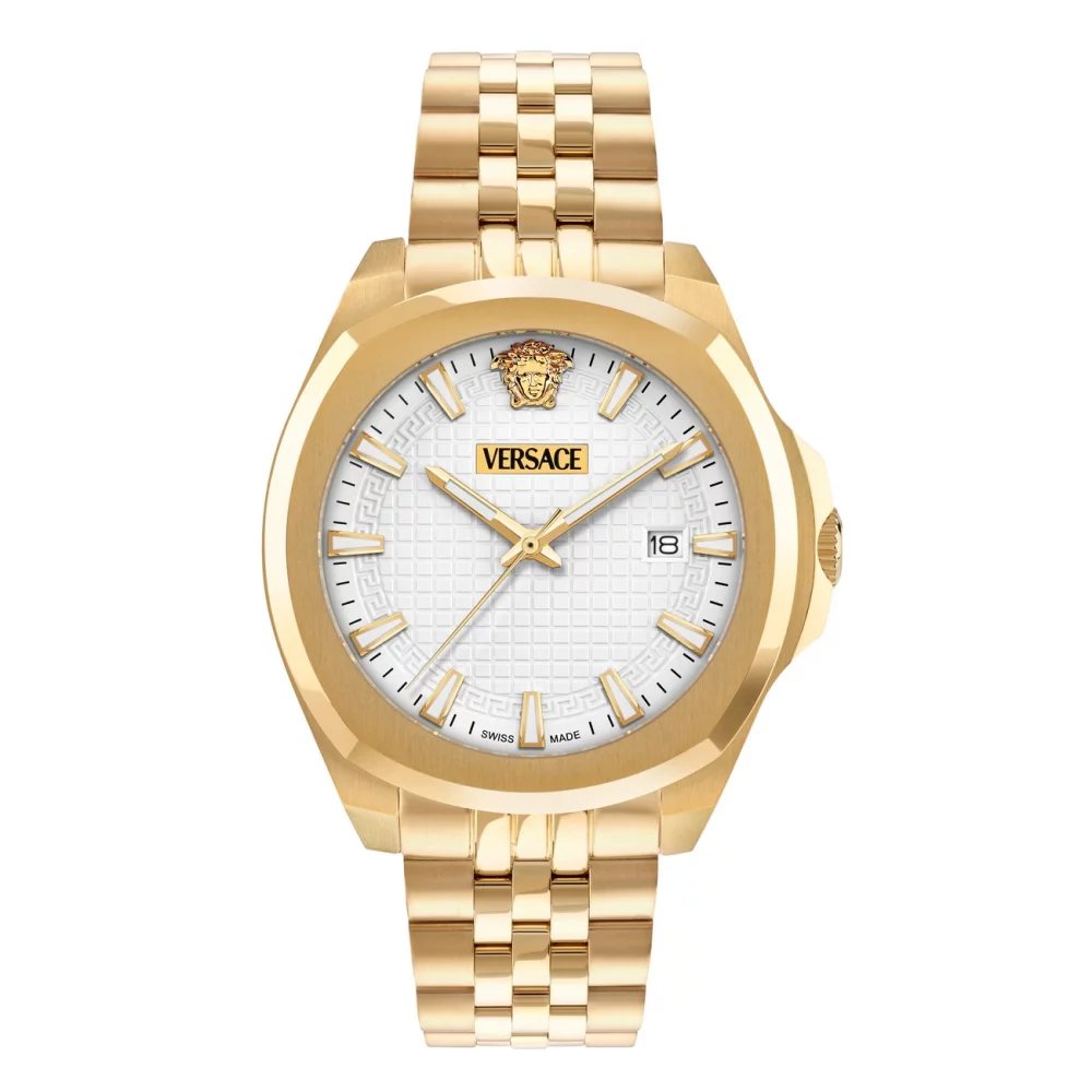 Versace Uhr Herren Gold/Weiß VEKKA0625