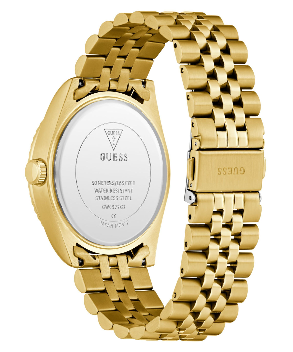 Guess Armbanduhr Herren Jaden Gold GW0977G2