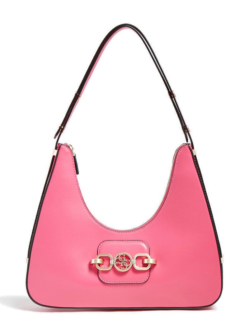 Guess Schultertasche Hobobag Hensely Fuchsia HWVS8113020