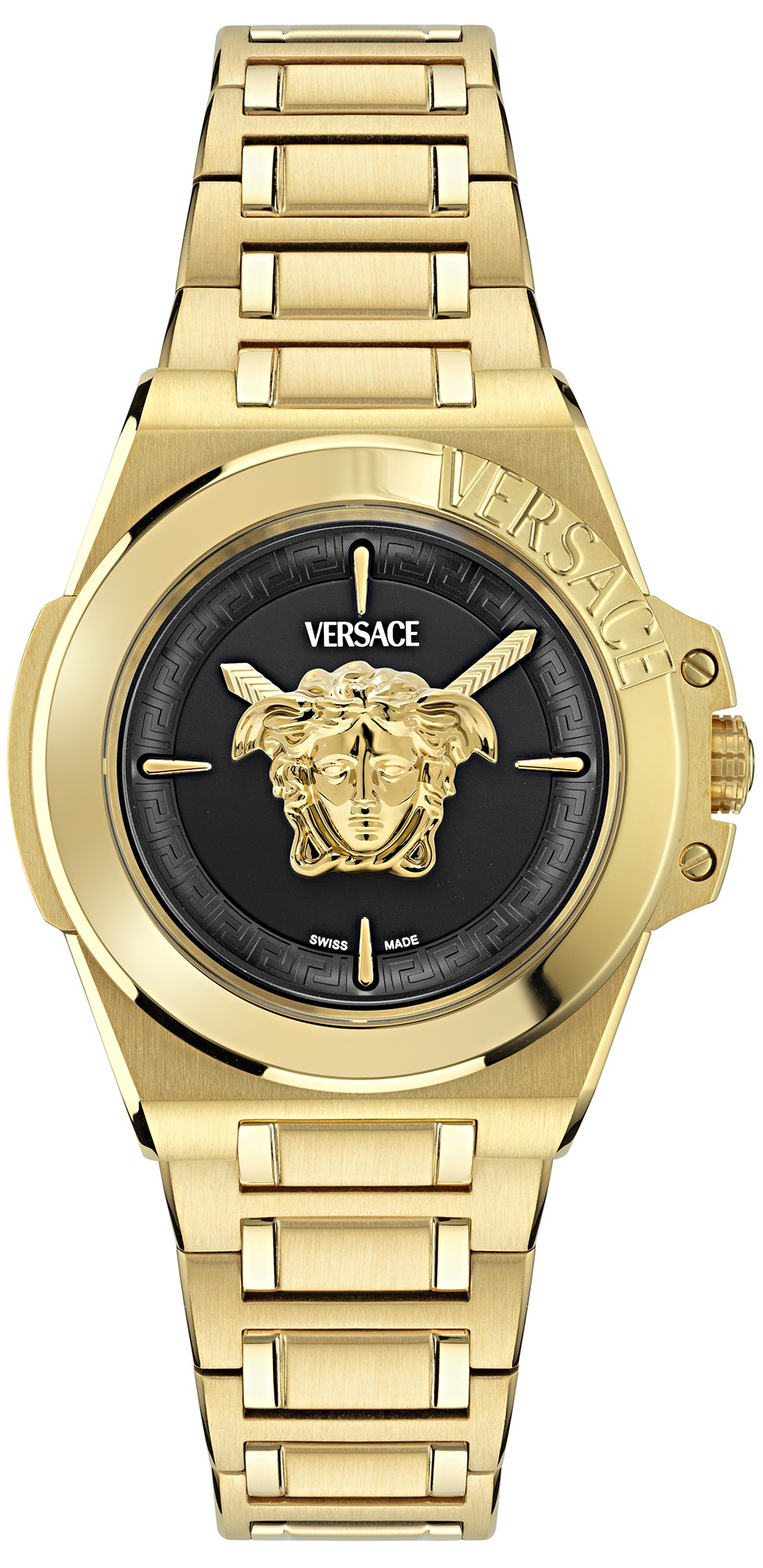 Versace Uhr Damen Hera VE8D00624 Gold Schwarz