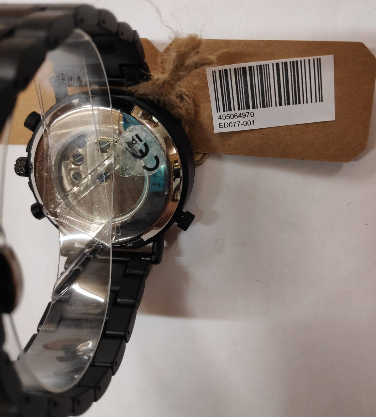 Edenhölzer Holzuhr Herren Armbanduhr Automatik Borneo Holzarmband Datumsanzeige