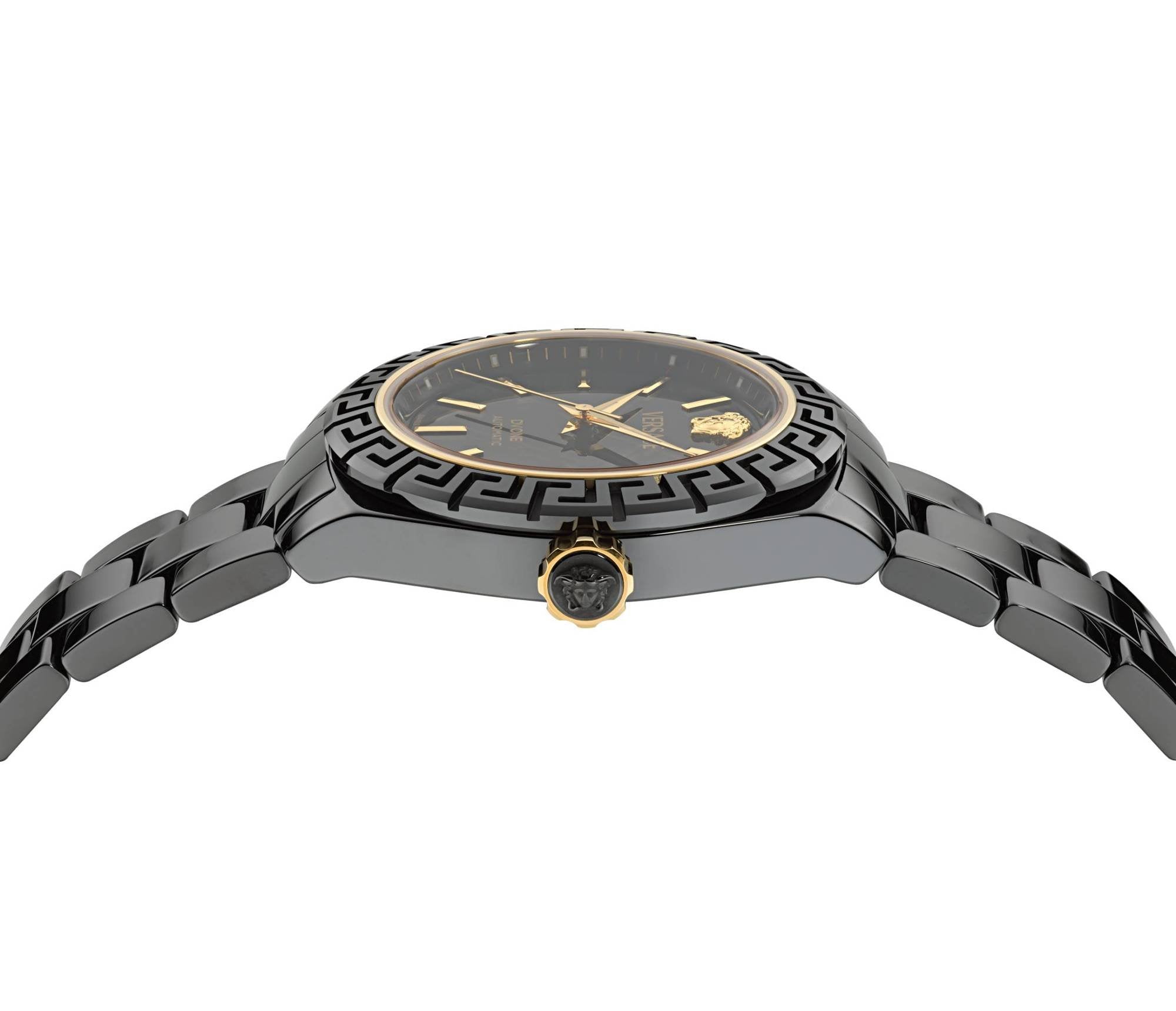 Versace Damenuhr Automatikuhr DV ONE AUTOMATIC Schwarz VE6B00123