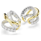 Swarovski Ohrringe Damen Hyperbola Ohrspangen Verschiedene Schliffe Weiß Metallmix 5742842