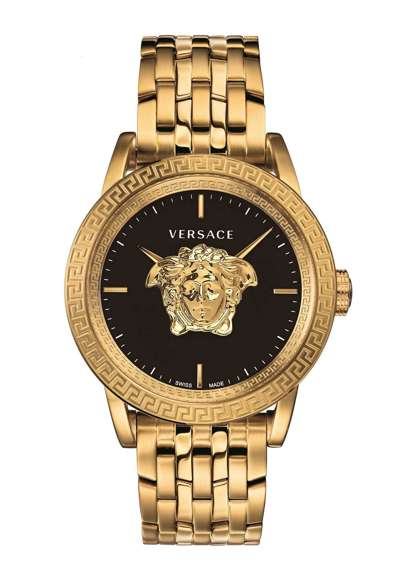 Versace Palazzo Empire Schweizer Herrenuhr Gold Stahl 43mm VERD008 19