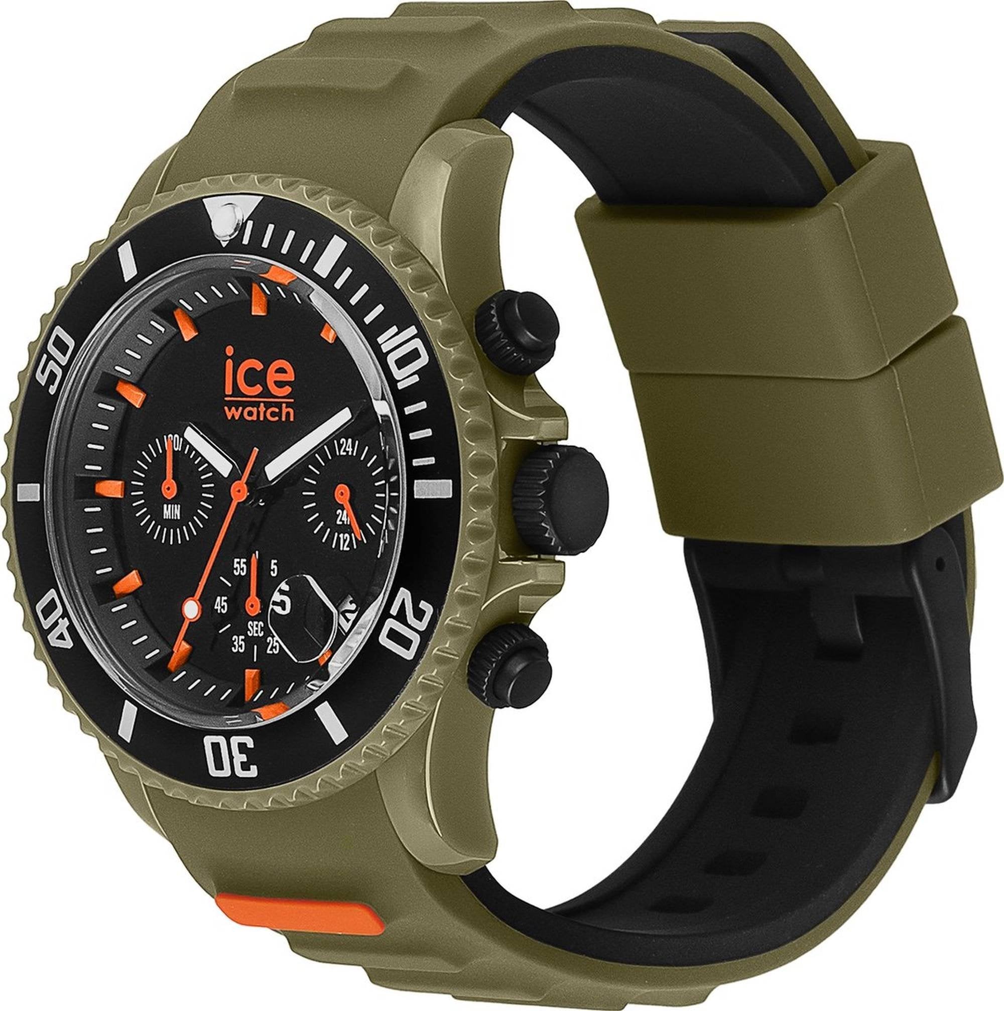 Ice-Watch Chronograph Herren ICE chrono Khaki orange khaki orange 021427