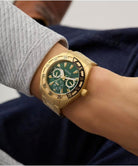 Guess Multifunktionsuhr Herren Letterman Analog Gold GW0904G2