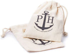 PAUL HEWITT Anker Armband Signum Koordinaten - Armband Leder Damen mit Anker Schmuck aus IP-Edelstahl