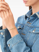Philipp Plein Damen Armband PLEIN LETTERING Gold PJ1AA30BU