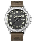 Timberland Analoguhr Herren Weymont-Z Silberfarben Braun TDWGB9002801M