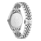 Philipp Plein Damenuhr Date Superlative Silberfarben, Rosa PWYFA0826