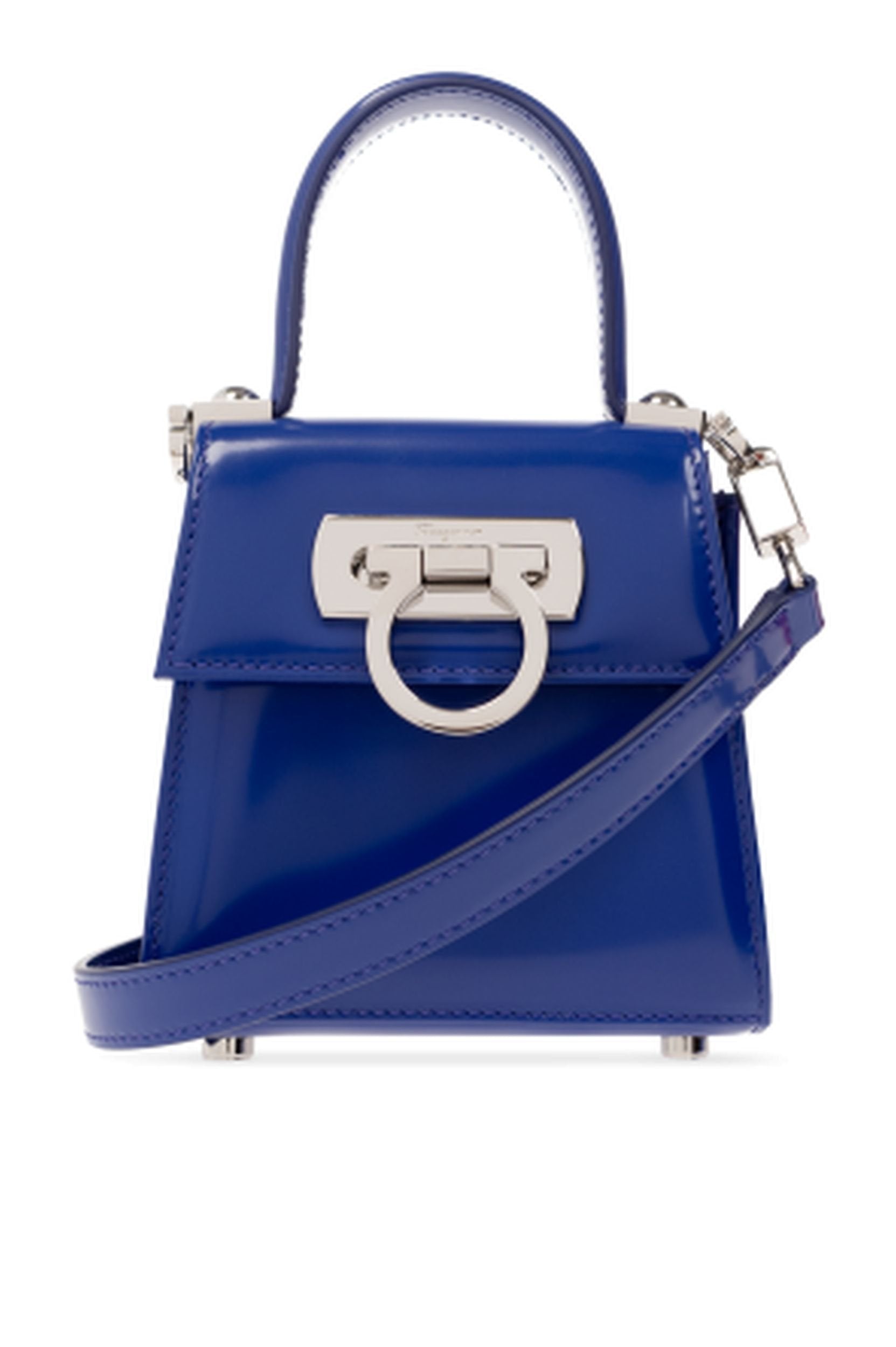 Salvatore Ferragamo Handtasche Damen Gancini Lapis Blau 214297 763065