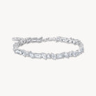 Thomas Sabo Armband Damen Tennisarmband mit 31 weißen Steinen Silber Weiß A2144-051-14