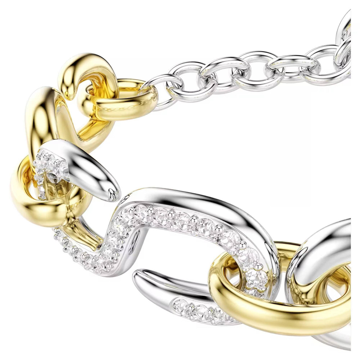 Swarovski Armband Unisex DexteraRundschliff T Verschluss Weiss M 5741797