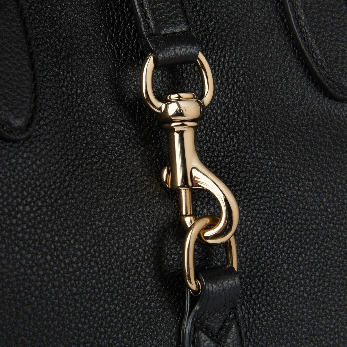 Gucci Tote Bag Damen Hook Medium Tote Bag Schwarz 806205 AZB0G 1000