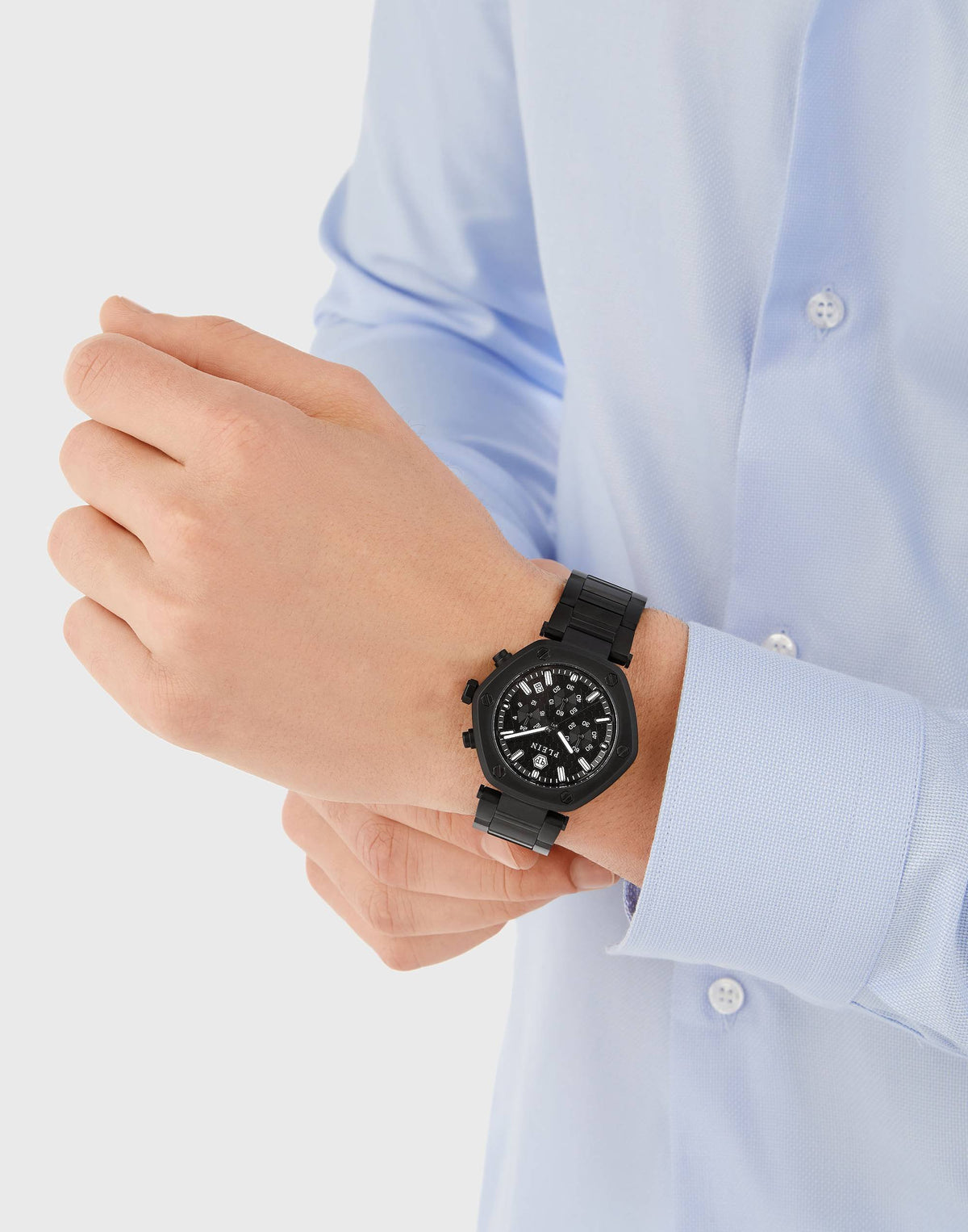 Philipp Plein Herrenuhr The Hexagon Chrono