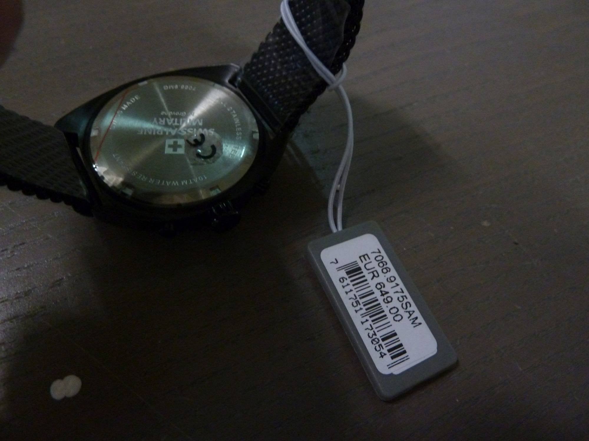 Swiss Alpine Military Herren Armbanduhr 7066.9175