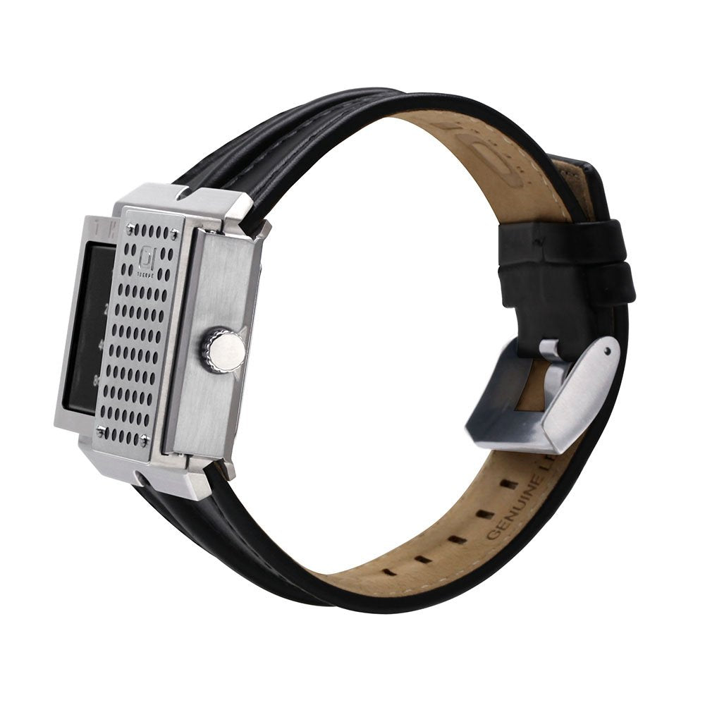 THE ONE Uhr Herren Binär-Armbanduhr Slider Watch SD128B1