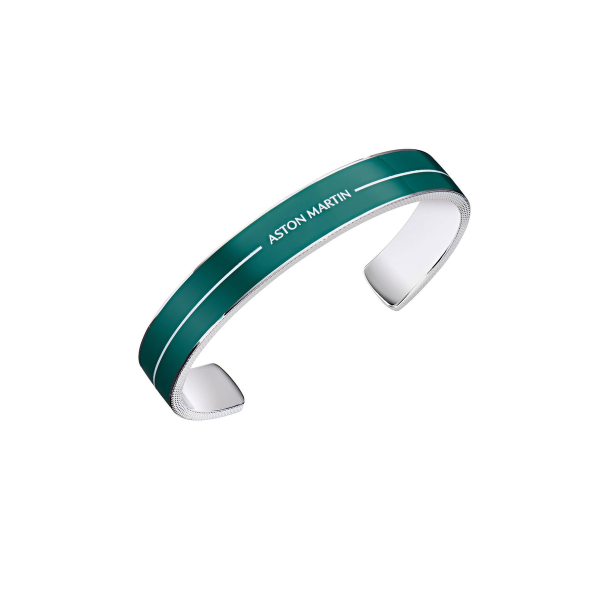 Aston Martin Armband Herren AML ICON Edelstahl Emaille Grün MJITF5BM1 n Armband AML ICONMJITF5BM1