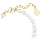 Swarovski Schmuck Armband Unisex Teddy Bracelet Crystal Pearl Bear Grün Goldfarben 5669167