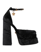 Versace Damen High Heels Medusa schwarz 1002005-1A06465-1B00V
