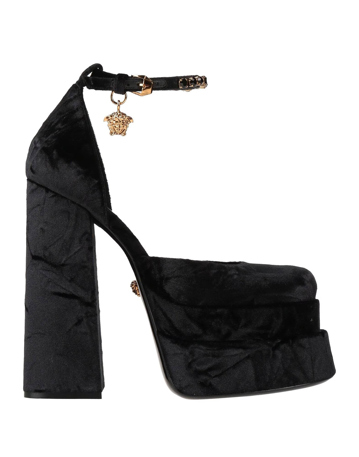 Versace Damen High Heels Medusa schwarz 1002005-1A06465-1B00V