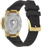 Versace Damen Analog Quarz Armbanduhr Greca Reaction